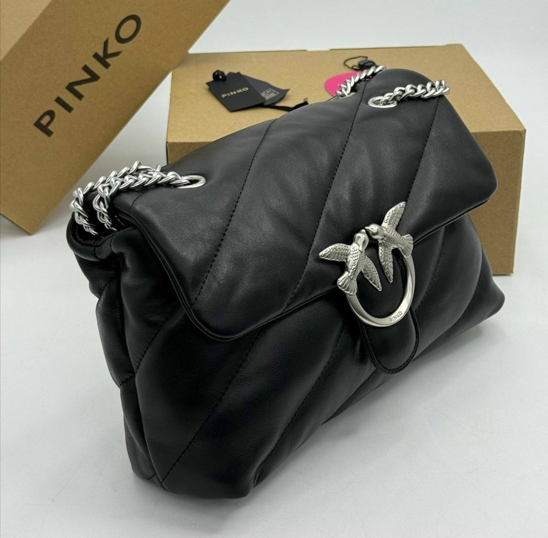 сумка pinko,сумка pinko черный,сумка pinko натуральная кожа,сумка женская pinko черная,сумка love classic стеганая объемная pinko