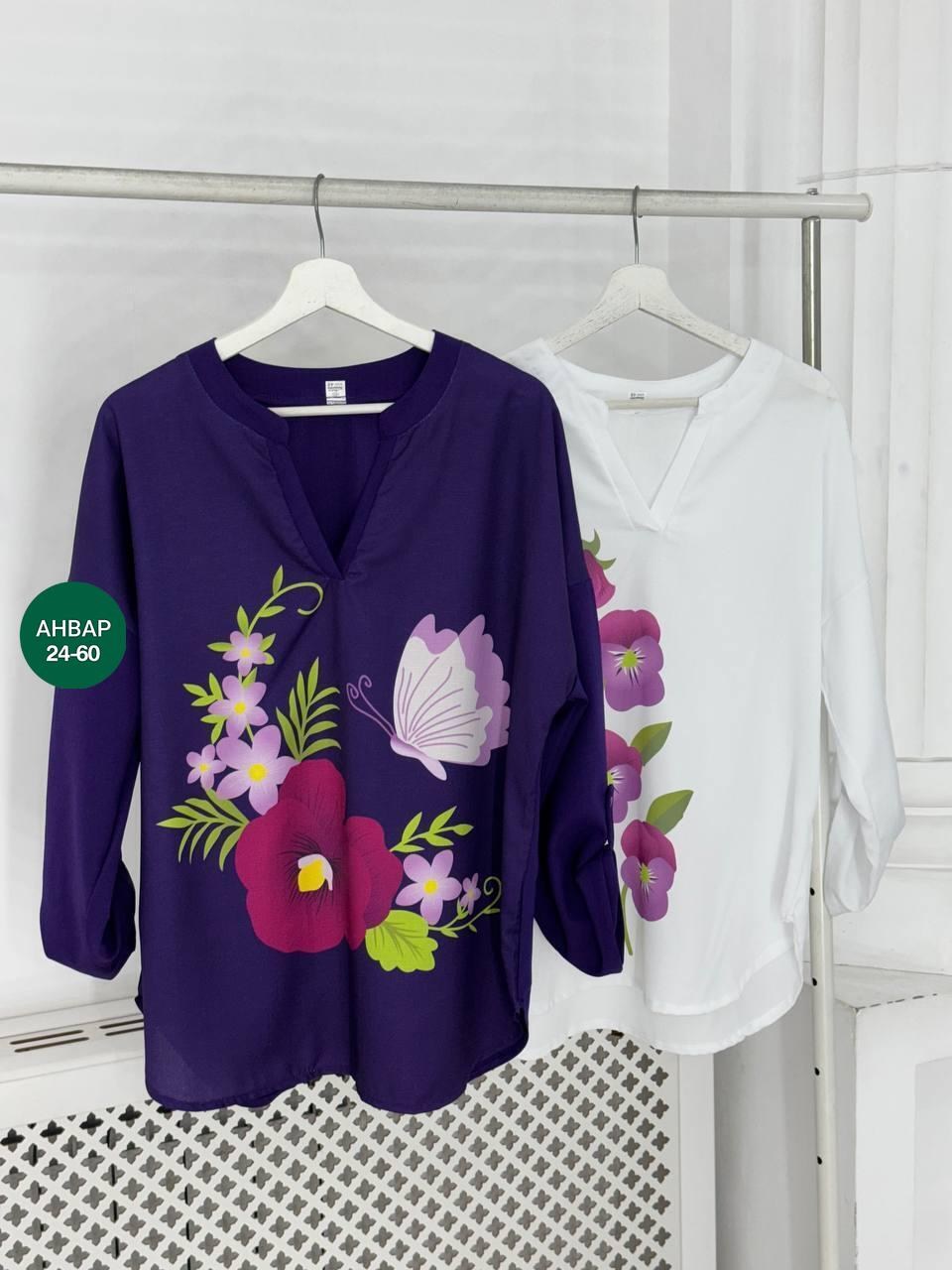 женская рубашка из хлопка и льна,рубашка женская,женская кофта,женская кофта фиолетовая,туника блузка