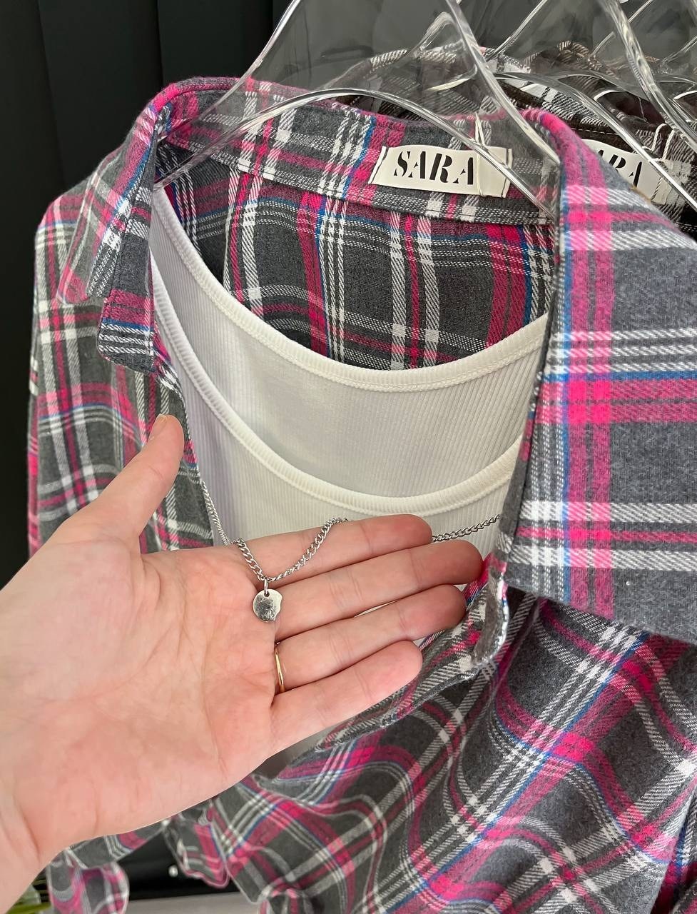 рубашка в клетку,рубашка женская клетка,рубашка хлопок,рубашка женская,рубашка