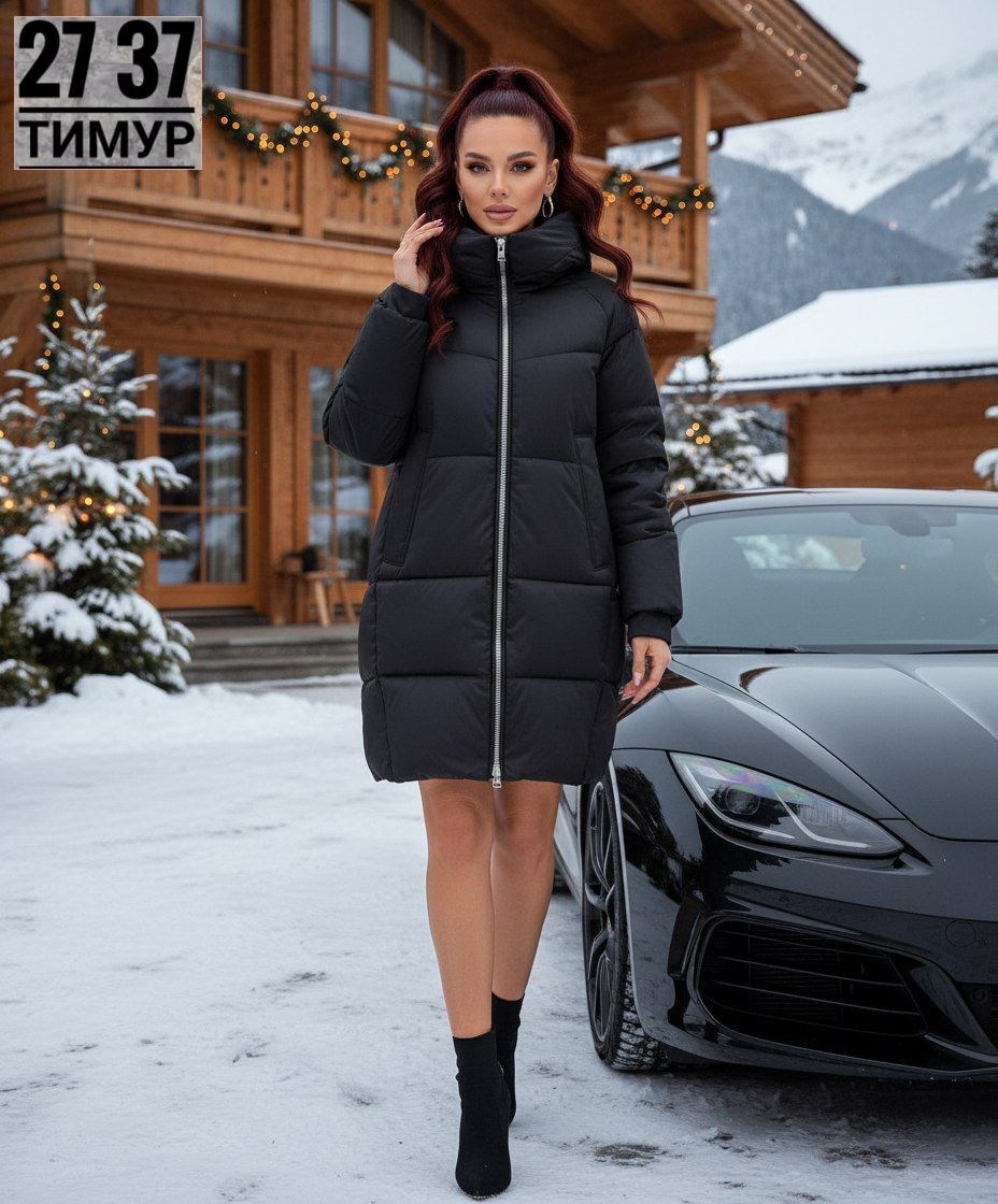 пуховик с капюшоном зимний большие размеры vesven 37132586,куртка женская,куртка зимняя женская,зимняя куртка,куртка женская зима новая