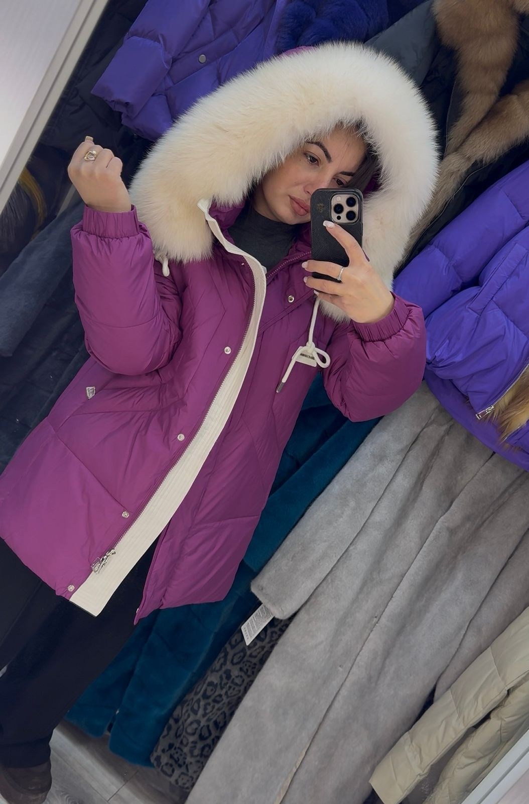 куртка женская зимняя,зимняя куртка,куртка женская,пуховик с натуральным мехом,куртка