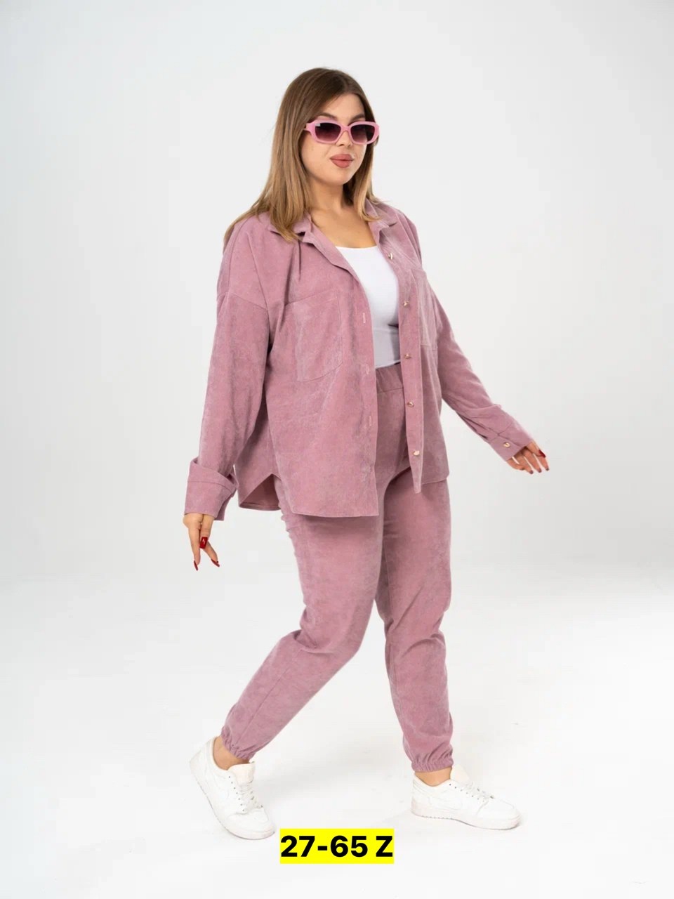 костюм вельветовый больших размеров magico 170318199,костюм вельветовый больших размеров magico,костюм женский,костюм брючный с рубашкой,костюм женский на флисе