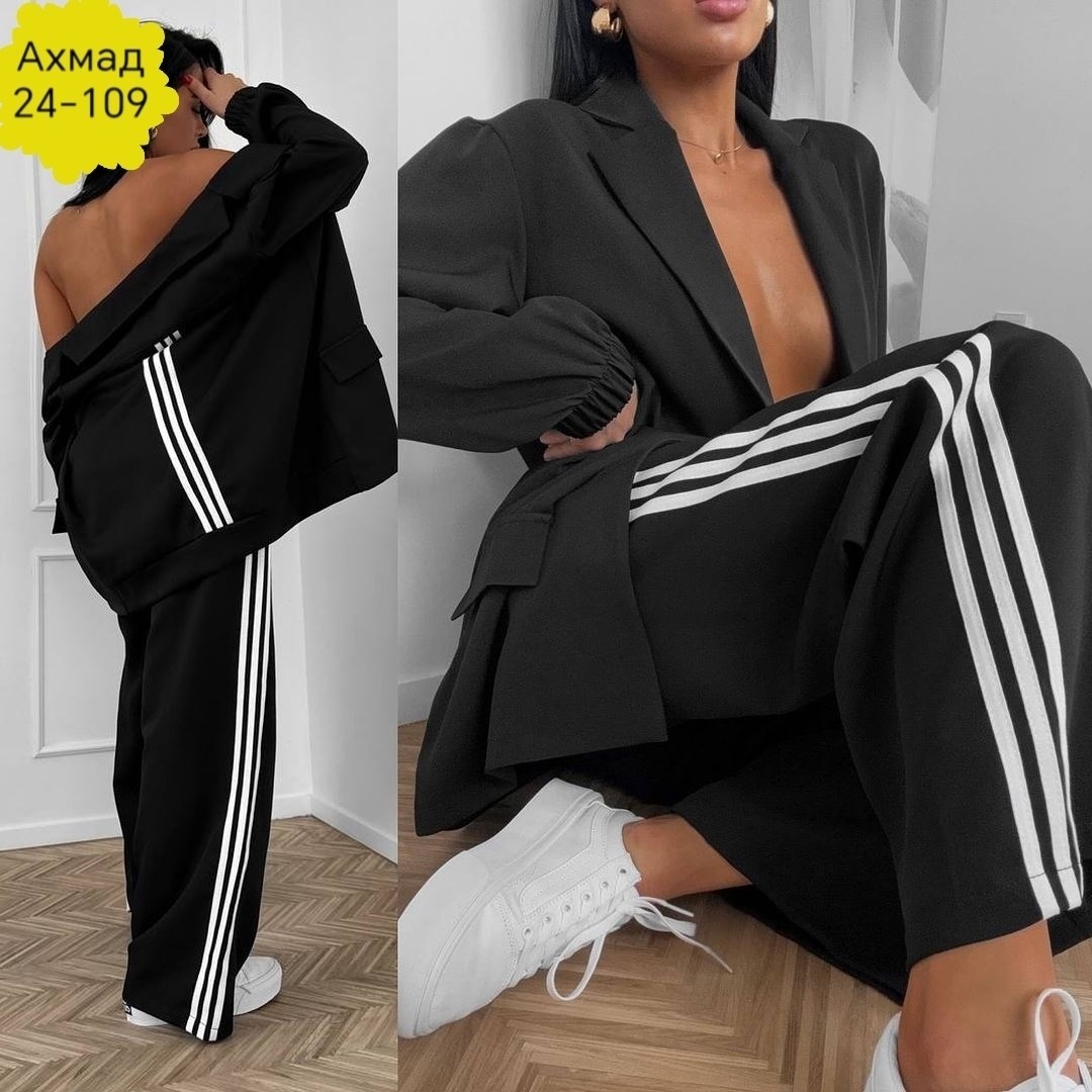 женский костюм двойка,женские костюмы спортивные,костюм двойка,костюм женский,костюм-двойка брючный оверсайз pimari