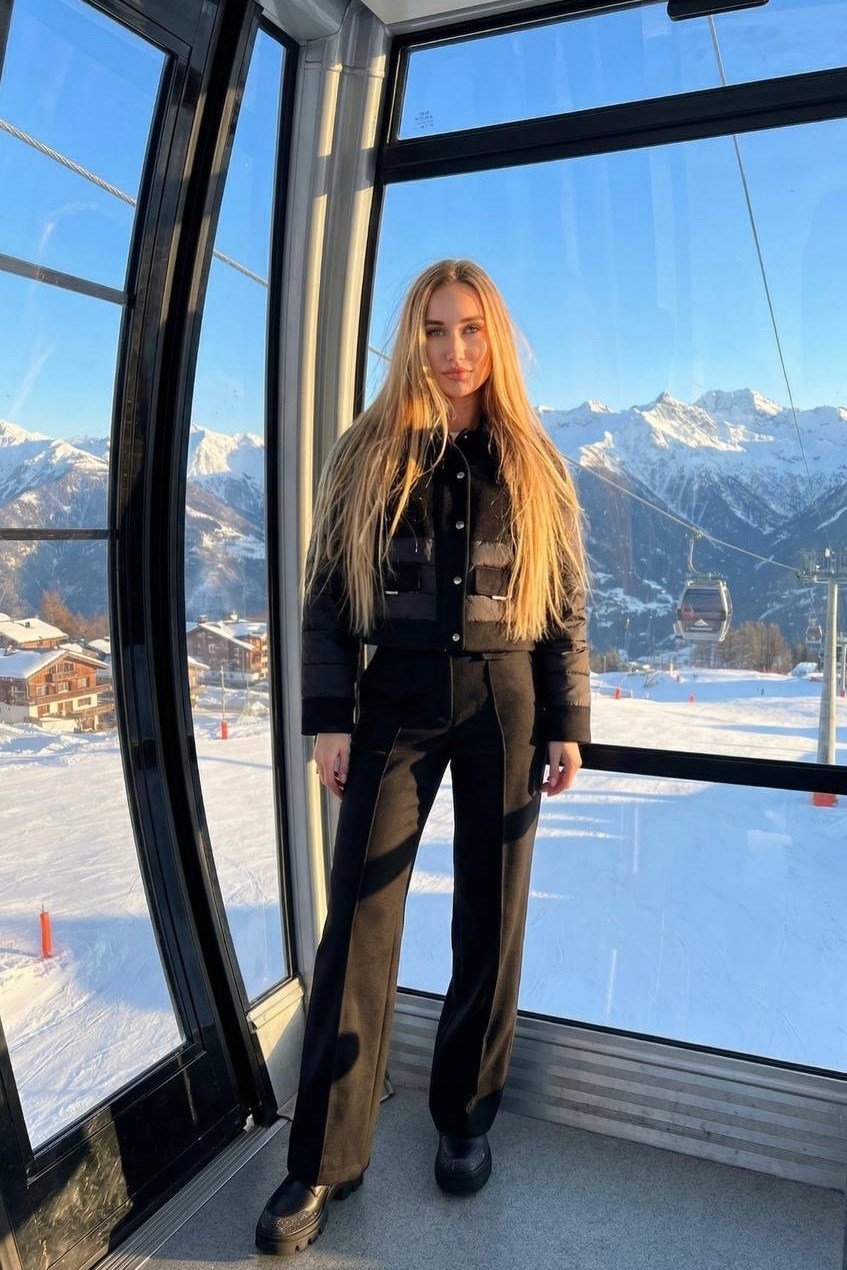 зимний стиль одежды,зимняя мода,зимний стиль,горнолыжные костюмы,девушка