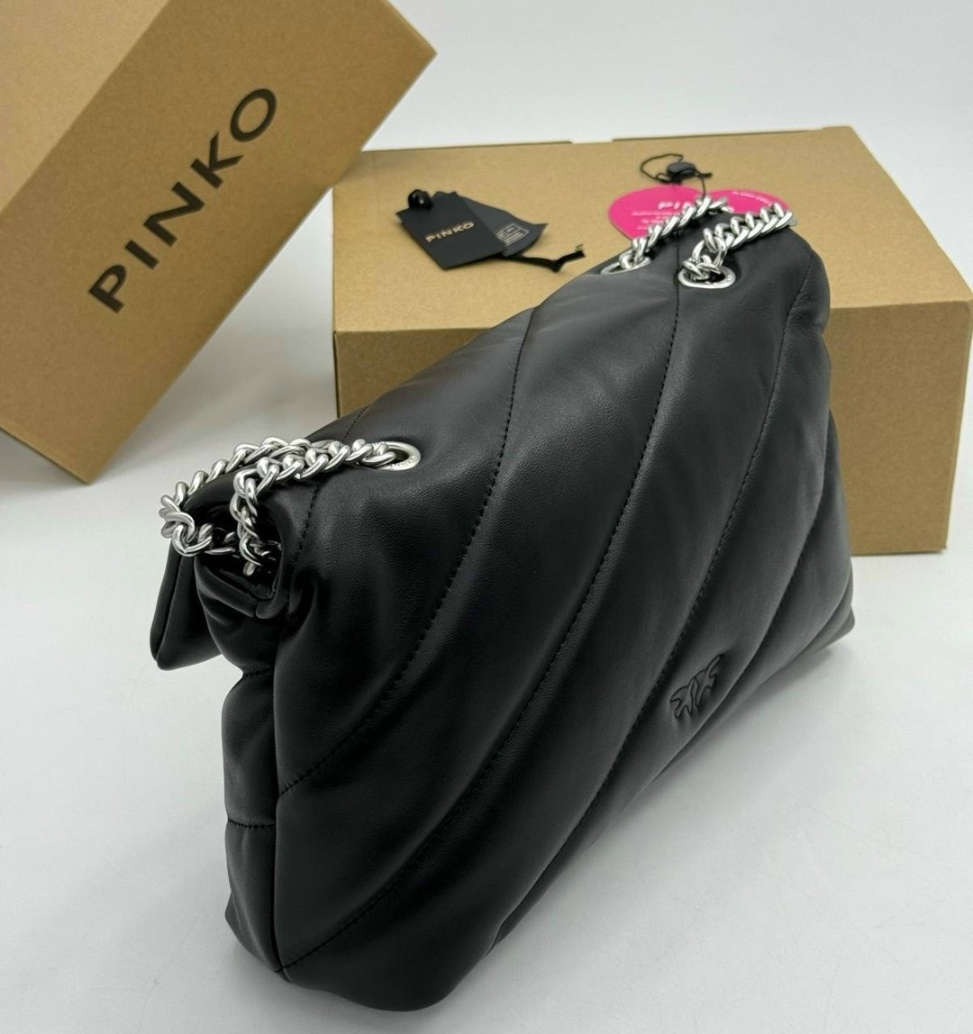 сумка pinko,сумка pinko черный,сумка pinko натуральная кожа,сумка женская pinko черная,сумка love classic стеганая объемная pinko