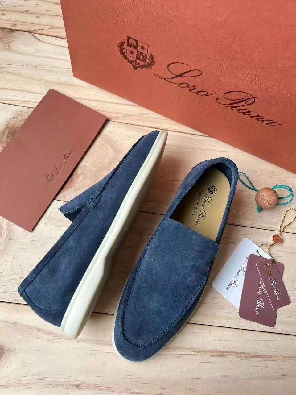 лоферы summer walk loro piana,лоферы loro piana мужские,мокасины лоро пиано мужские,замшевые лоферы summer walk loro piana,мужские лоферы замшевые лоро пиано a132117 чёрно-синие premium