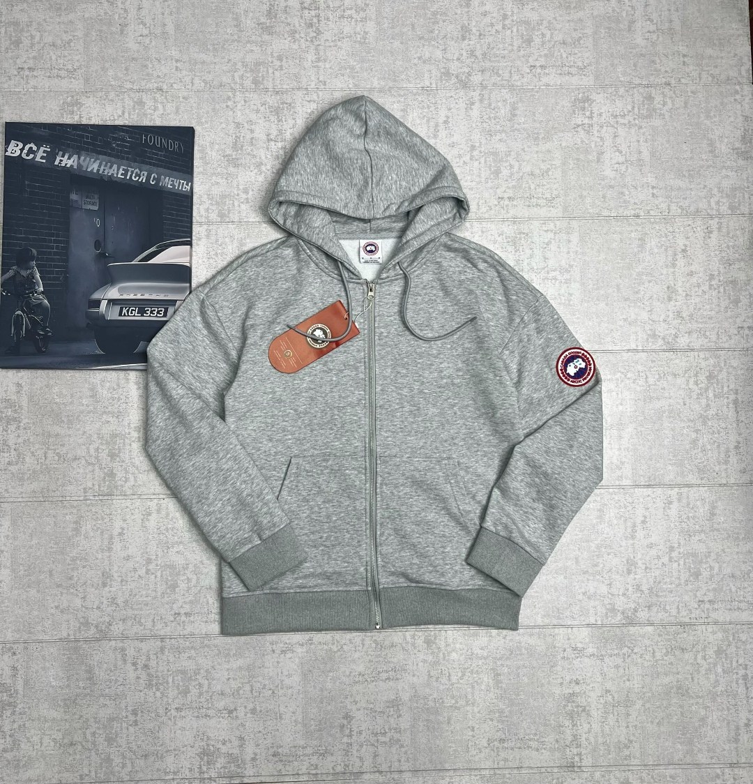 canada goose худи,толстовка,мужская толстовка,толстовки худи,серая толстовка