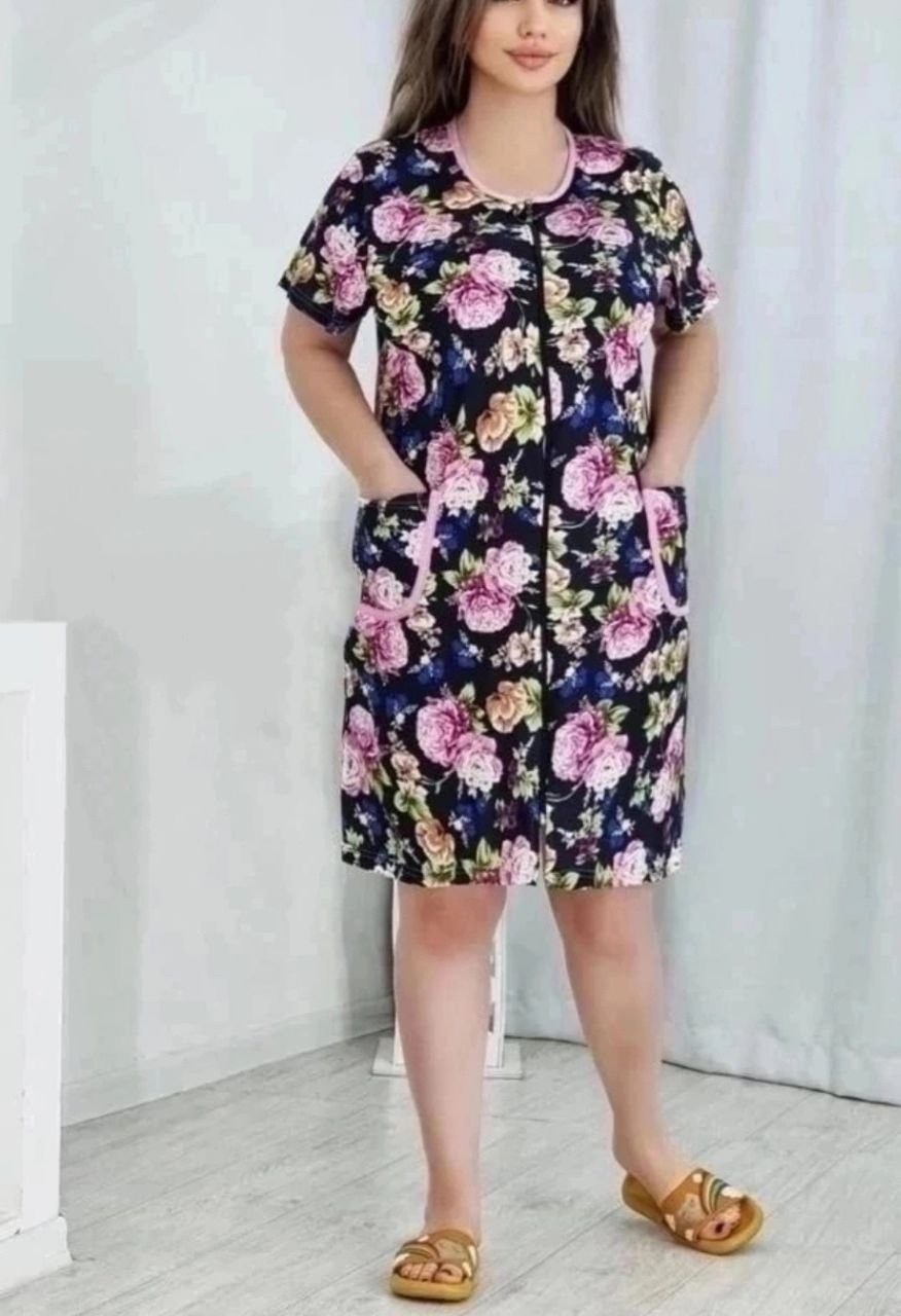 халат женский,халат женский домашний,халат домашние, больших размеров,халат женский трикотаж