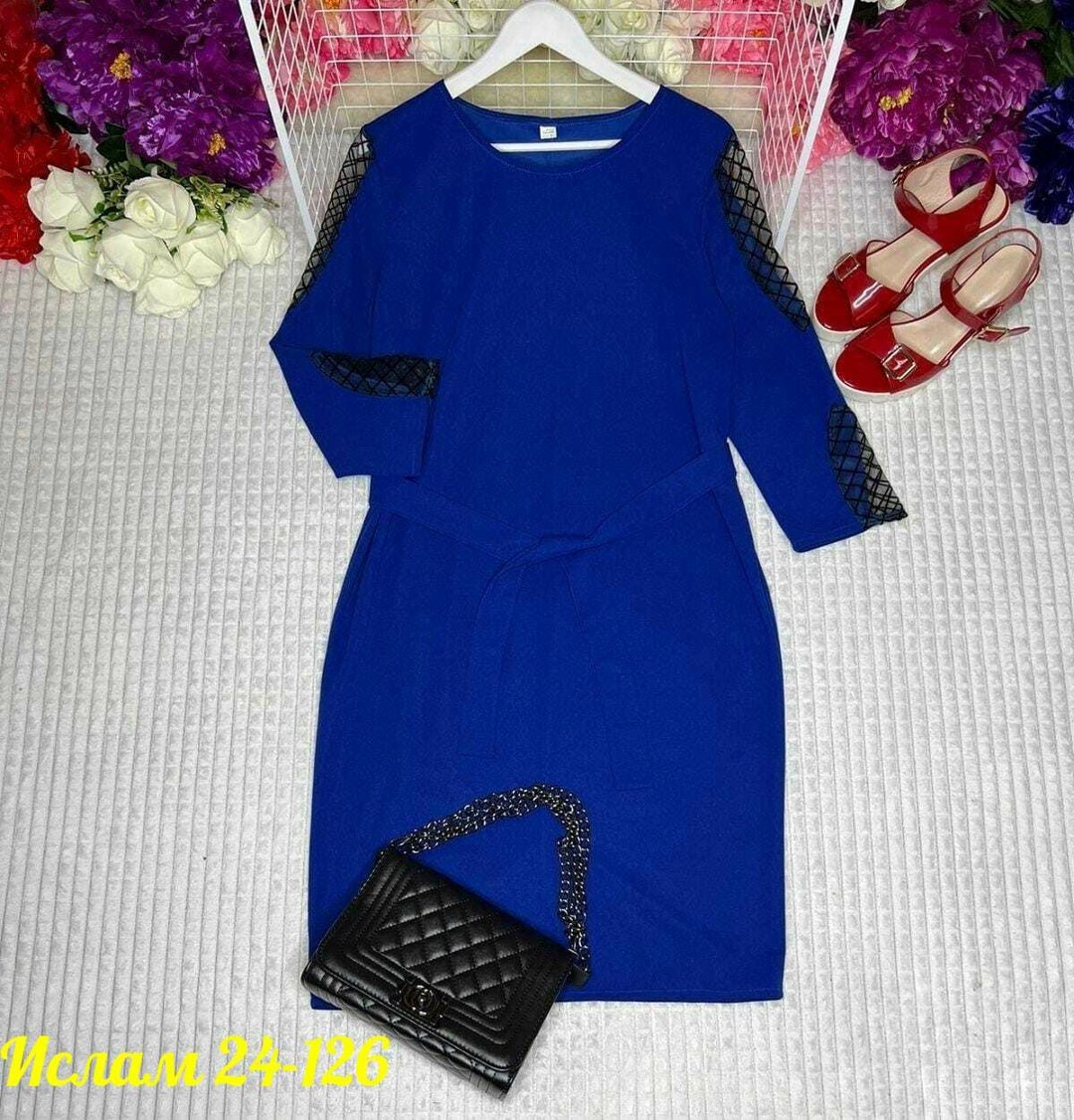 платье женское,платье,нарядное платье,платье большие размеры,платье синее