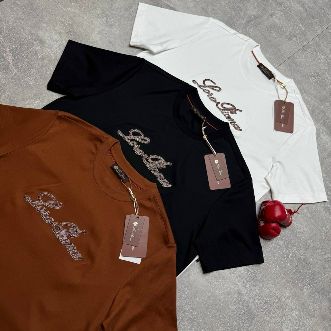 футболка loro piana,футболки мужские,футболка для мужчин,футболка