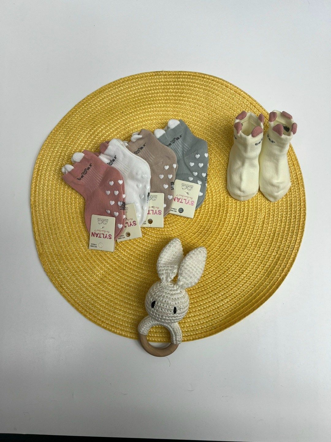 детские носки для новорожденных,носки для новорожденной,носки для малыша,набор носочки для новорожденных 0-3 месяца хлопковые limik,набор носки детские