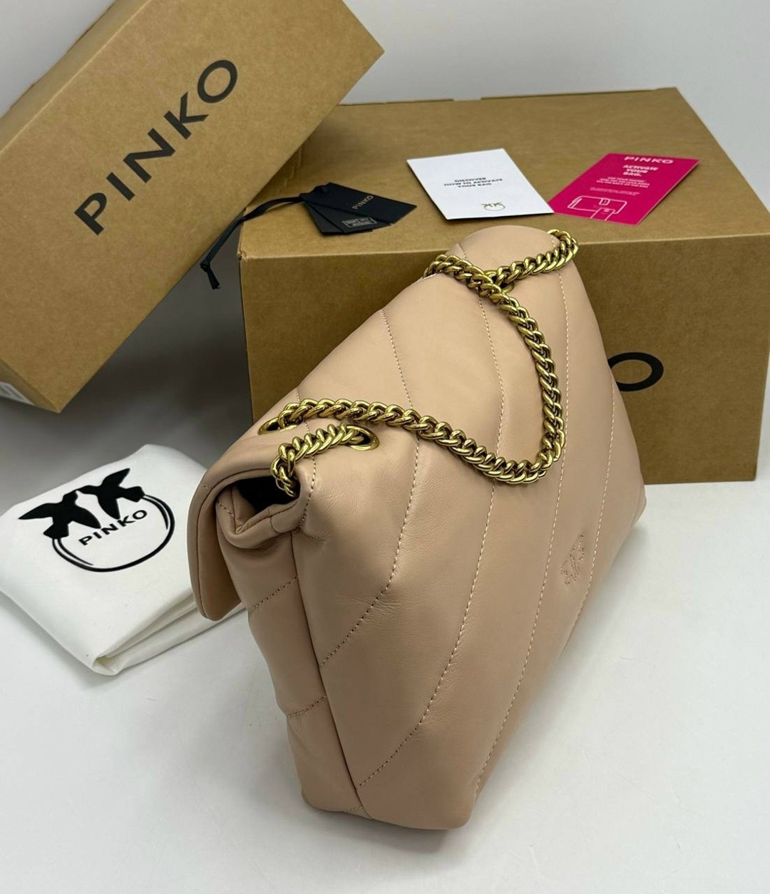 сумка pinko,сумка женская pinko,сумочка pinko,женская бордовая сумка love puff classic pinko,сумка через плечо pinko love baby цвет dark red