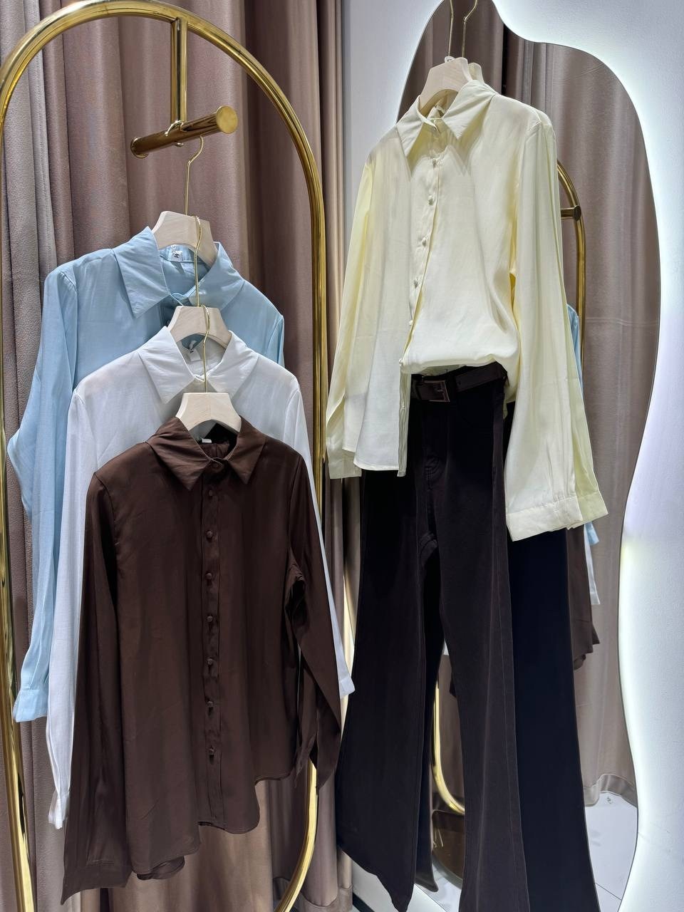 модная блузка,блузы,рубашка женская,блузка женская,блузка бежевая