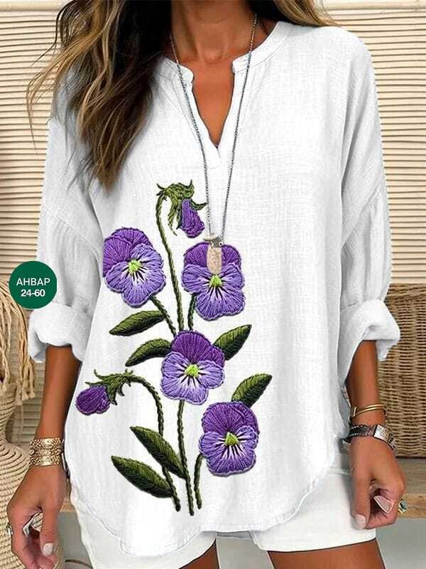 женская рубашка из хлопка и льна,рубашка женская,женская кофта,женская кофта фиолетовая,туника блузка