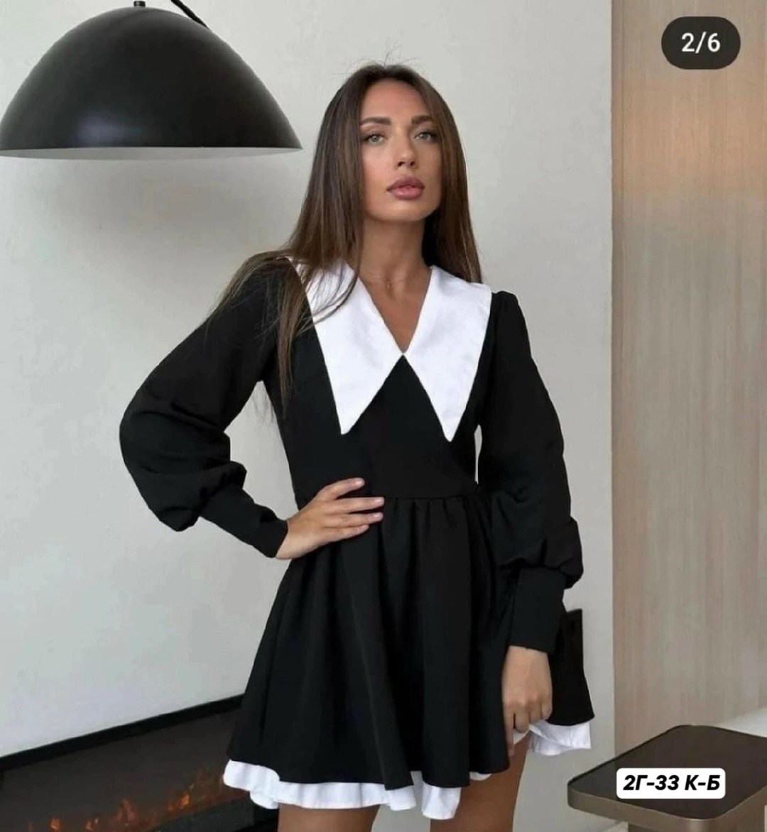 платье стильное,платье женская,школьное платье для старшеклассниц,платье с воротником,платье