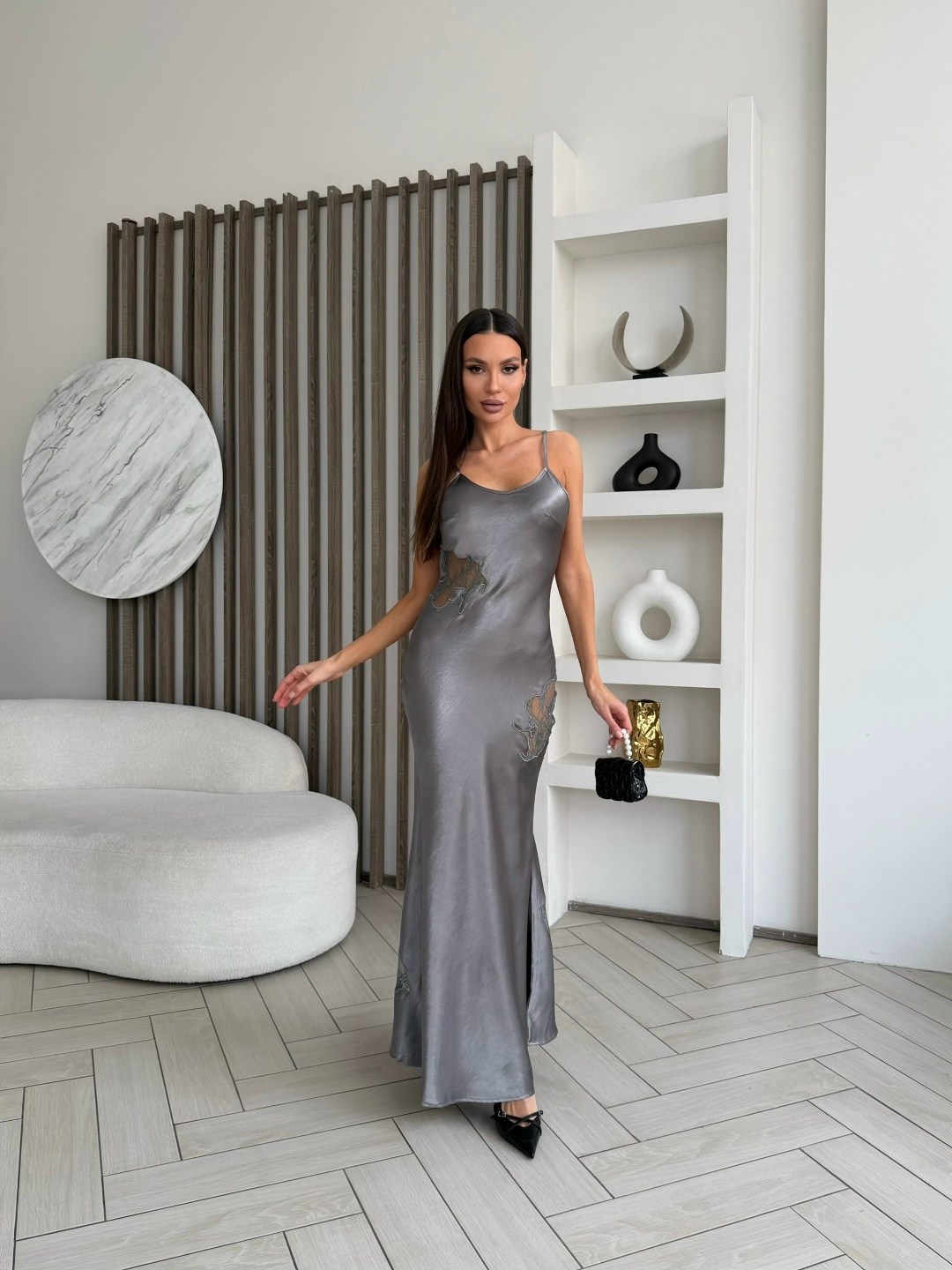 шелковое платье комбинация миди шоколадного цвета коричневое,платье бш2879 шоколадное,платье комбинация вечернее шелковое миди цвет шоколадный,платье #бш2879 шоколадный,шоколадное шелковое платье