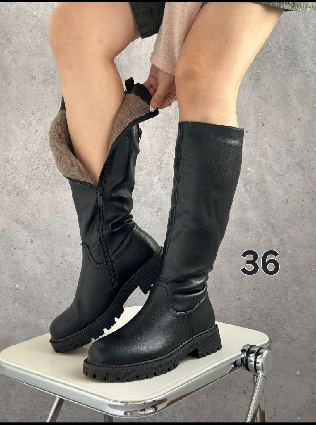 ,модная женская ,дутики женские,дутики угги зимние укороченные на платформе potapkin,зимние женские дутики