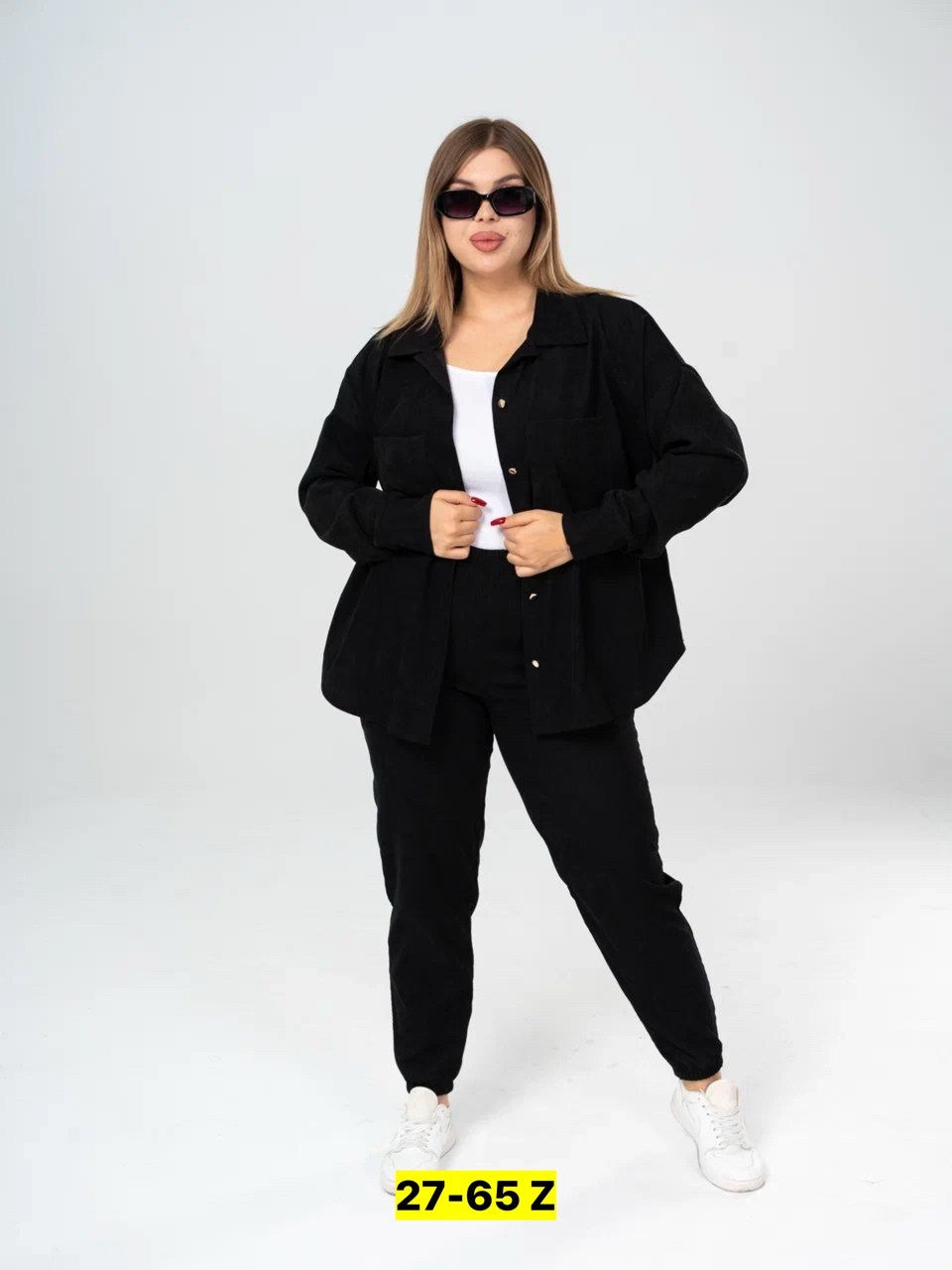 костюм вельветовый больших размеров magico 170318199,костюм вельветовый больших размеров magico,костюм женский,костюм брючный с рубашкой,костюм женский на флисе