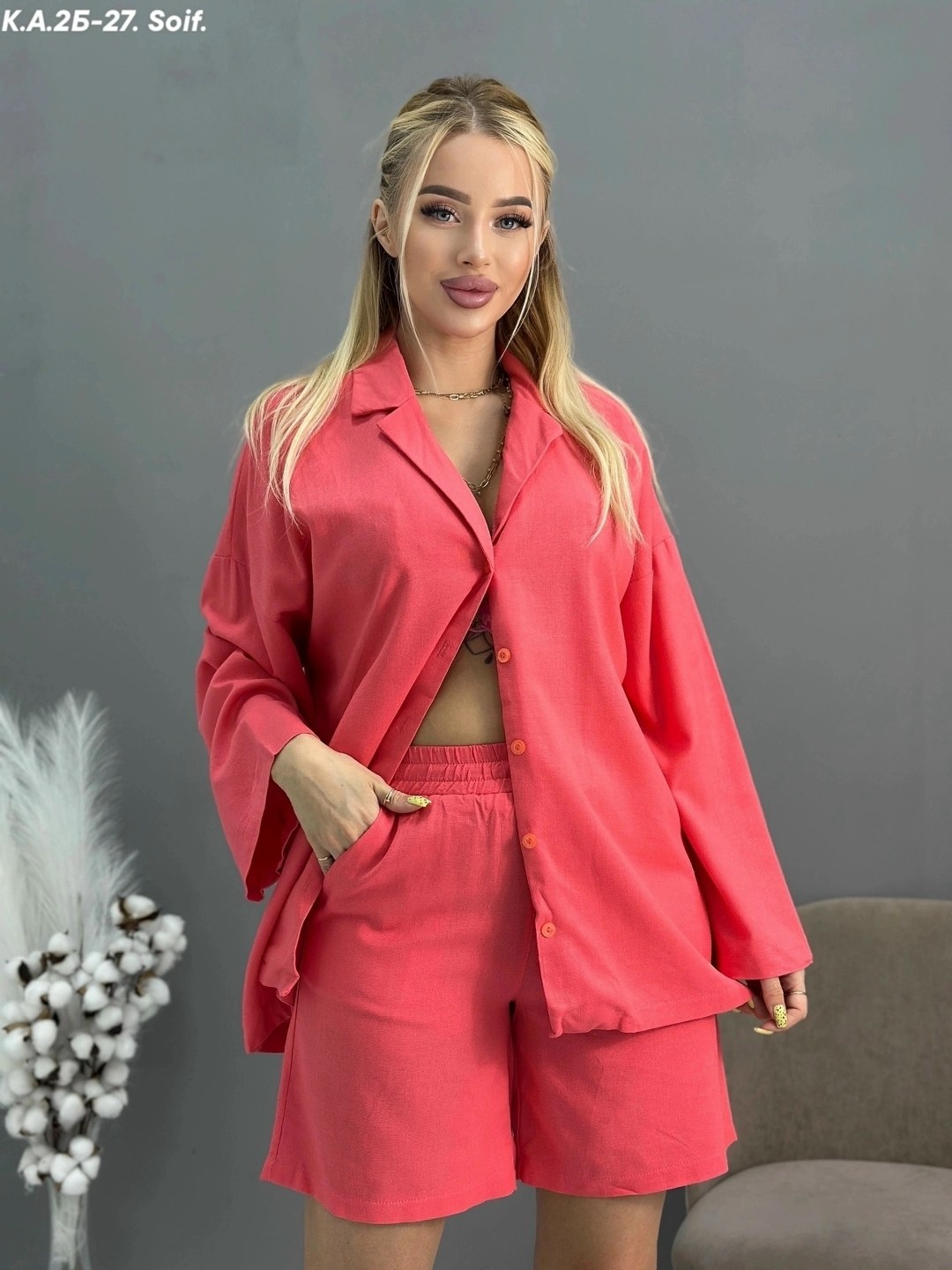 льняной костюм летний с шортами и рубашкой,женские костюмы,костюм женский летний с шортами и рубашкой,костюм с шортами летний льняной,летние костюмы