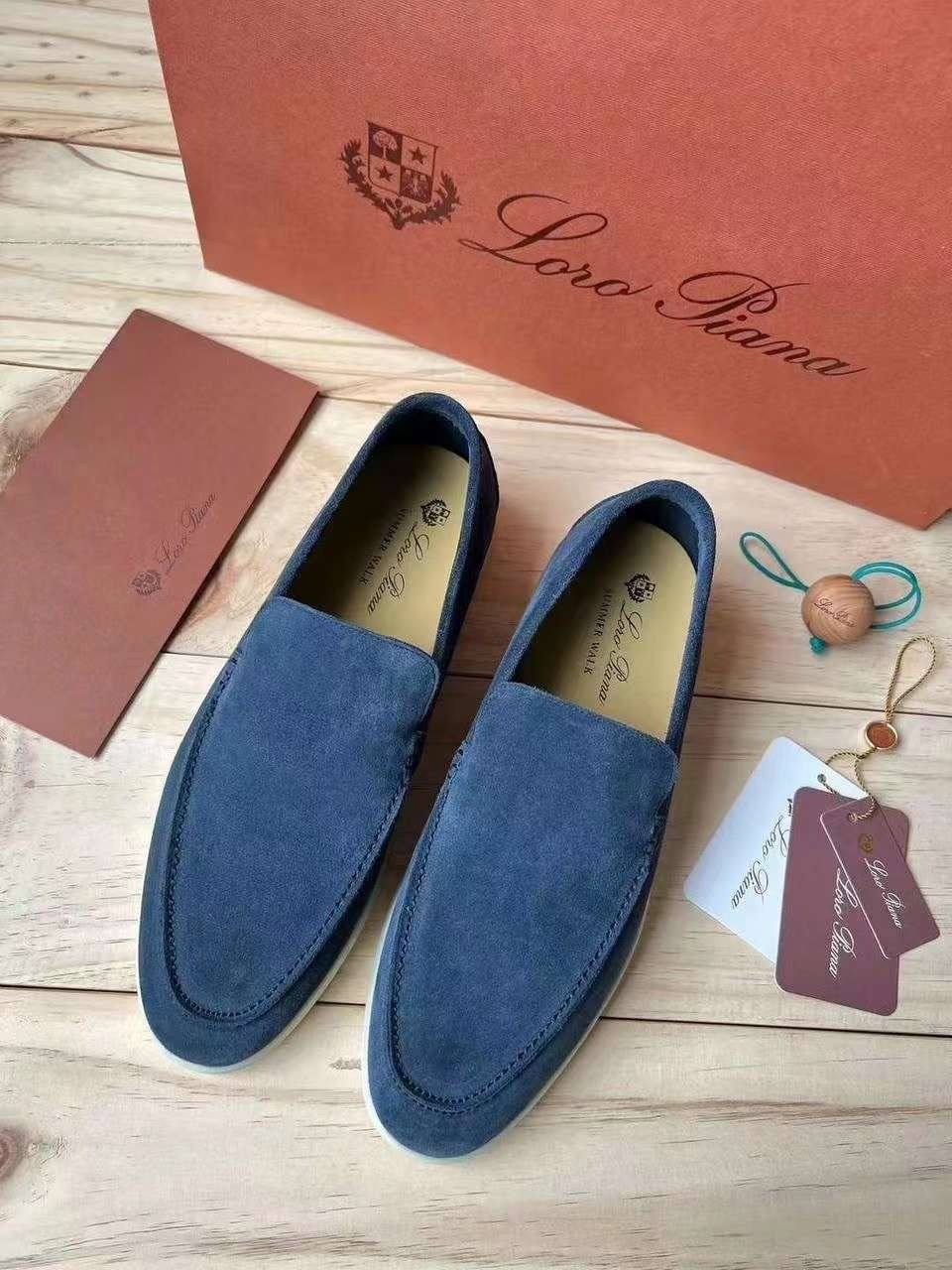 лоферы summer walk loro piana,лоферы loro piana мужские,мокасины лоро пиано мужские,замшевые лоферы summer walk loro piana,мужские лоферы замшевые лоро пиано a132117 чёрно-синие premium