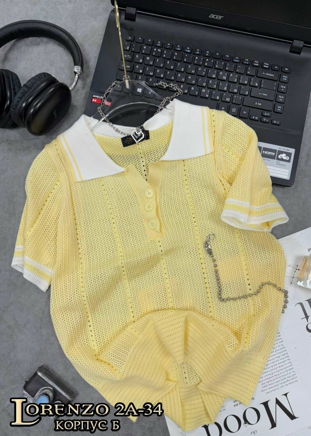 женская футболка-поло с коротким рукавом голубая кофта vi&so 477159029,женская кофта,женская футболка-поло с коротким рукавом голубая кофта vi&so,кофта поло,кофточка