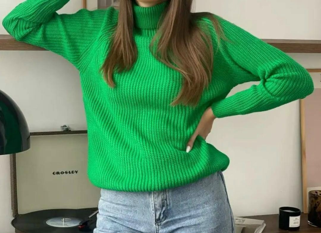 свитер оверсайз с горлом вязаный,свитер женский,свитер с горлом оверсайз теплый,свитер оверсайз с горлом вязаный toonit цвет белый,свитер оверсайз с горлом вязаный теплый beige island