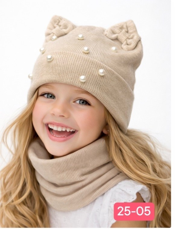 комплект шапка и снуд для девочек,шапка снуд для девочки,демисезонная шапка со снудом,шапочка с хомутом для девочки,шапка снуд комплект