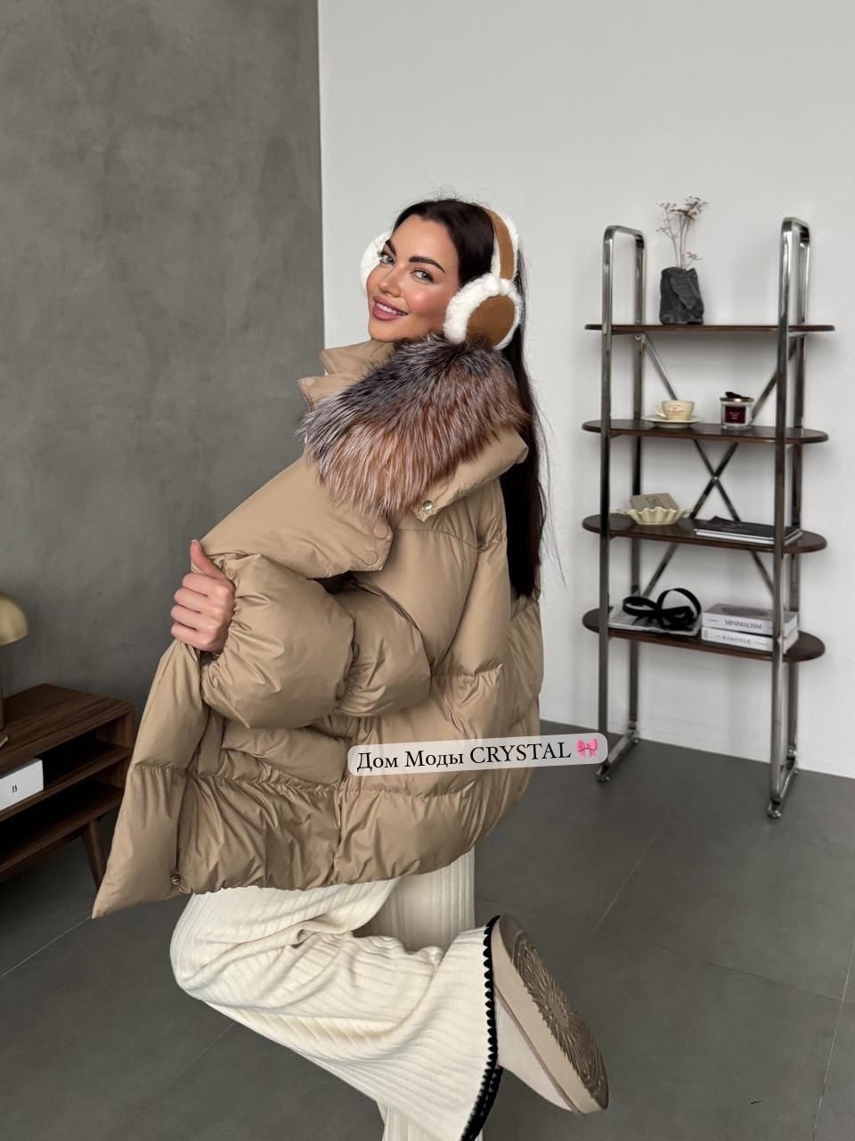 пуховик с мехом,женский пуховик,куртка женская,пуховик женский с мехом,короткий пуховик