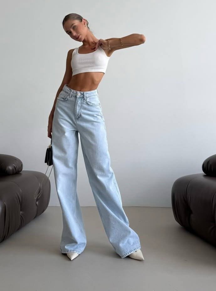 женские джинсы,джинсы широкие женские,джинсы палаццо,штаны джинсы,прямые джинсы