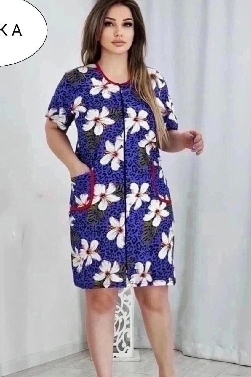 халат женский,халат женский домашний,халат домашние, больших размеров,халат женский трикотаж