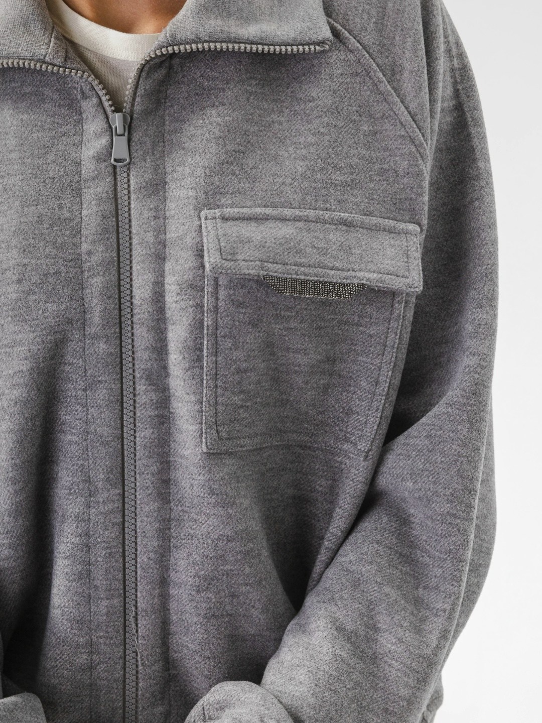 костюм женский nila флисовый серый xl/2xl,костюм спортивный теплый флисовый с молнией qova цвет светлый графит серый,костюм на флисе,трикотажный костюм серый,трикотажные костюмы женские