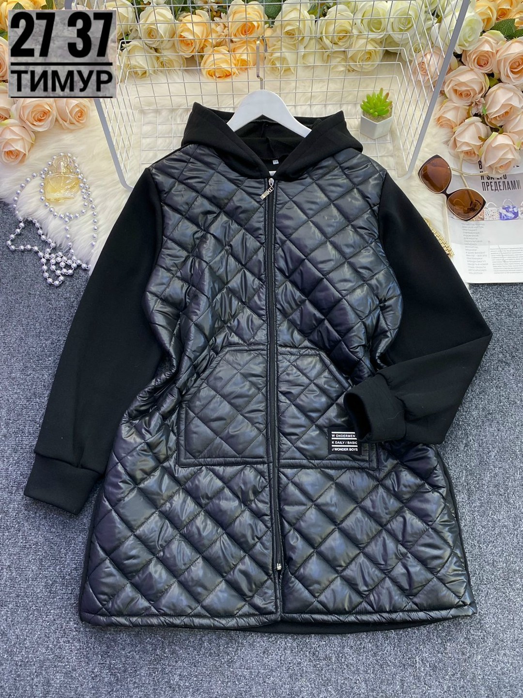 пальто на синтепоне,удлиненная куртка,пальто стеганое,куртка демисезонная,куртка женская