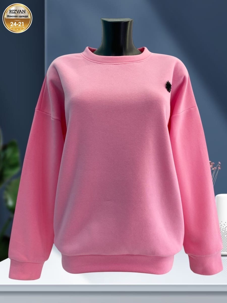 кофта женская,свитшот базовая,свитшот розовый,женский свитшот,свитшот с начесом