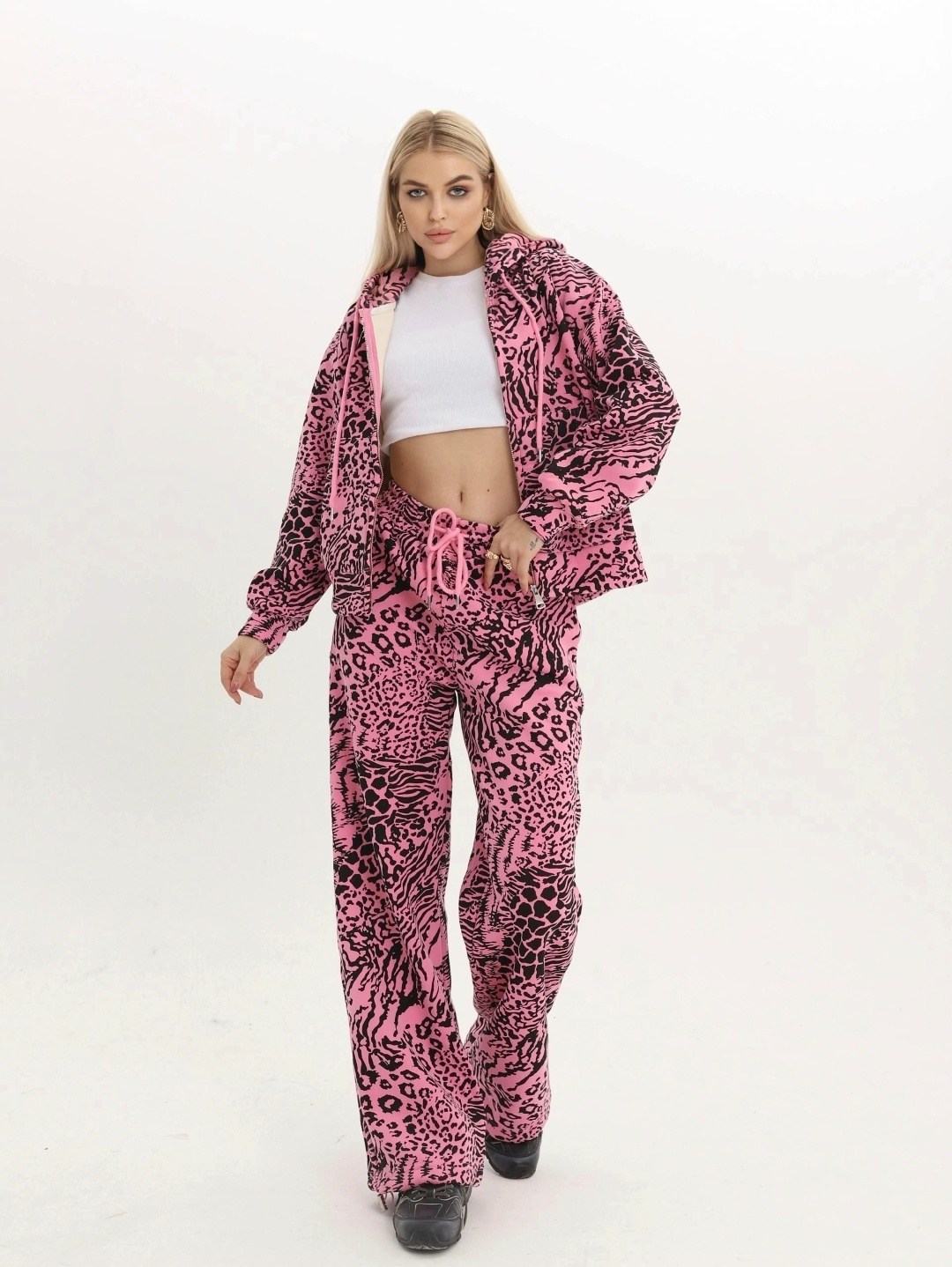 укороченная куртка с леопардовым принтом new look,спортивные костюмы,женские костюмы,куртка демисезонная,куртка