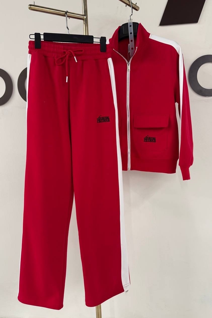 palm angels tracksuit,спортивный костюм miu miu,модные костюмы,красные спортивные костюмы,спортивный костюм palm angels