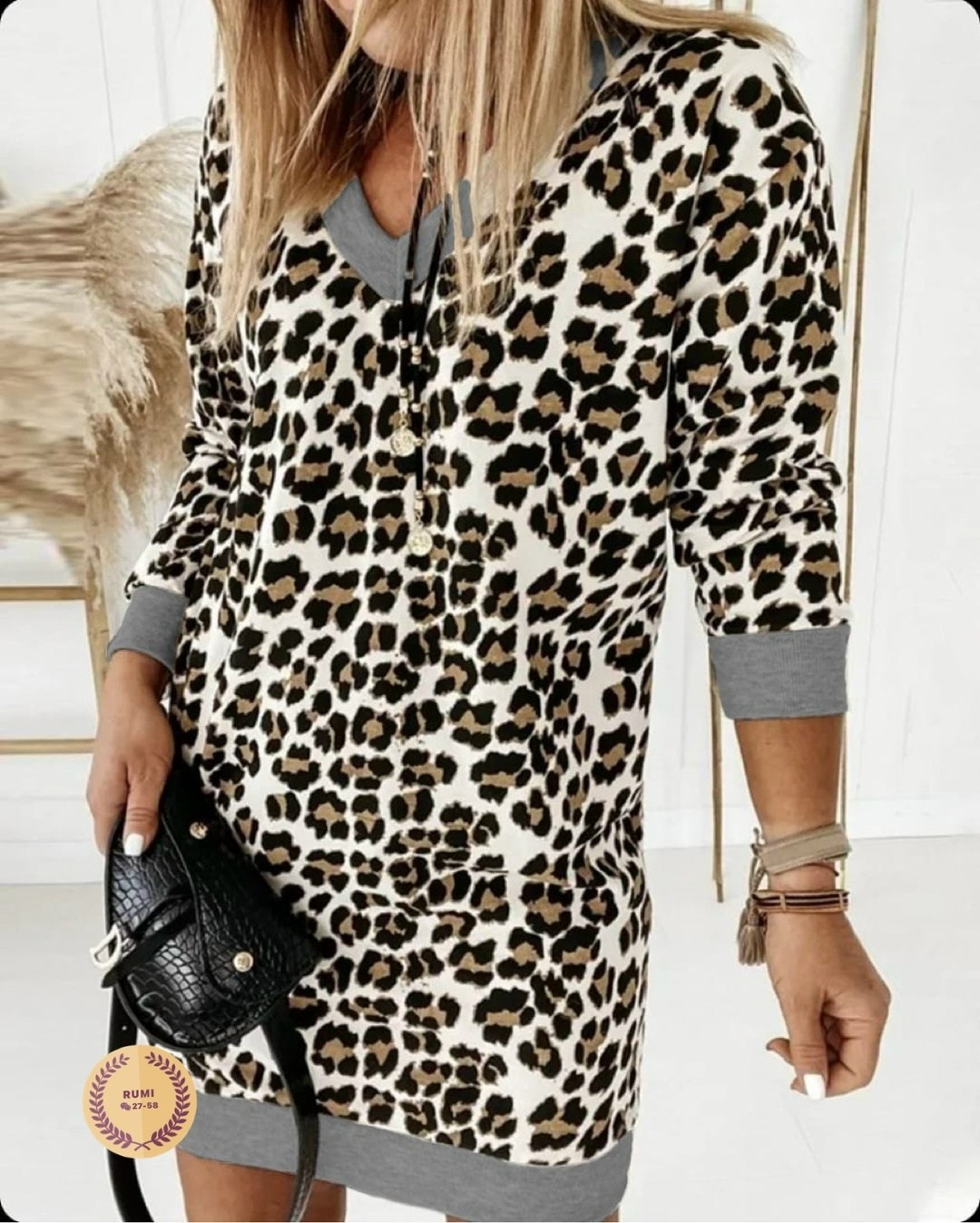 платье с леопардовым принтом,платье женское леопардовое,туника женская,модное женское платье с леопардовым принтом,туники из леопардовой ткани