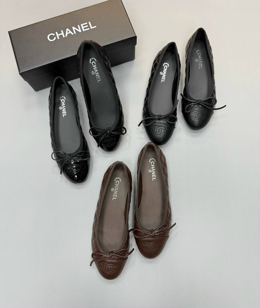 ,балетки chanel,балетки шанель,балетки шанель оригинал,женские балетки