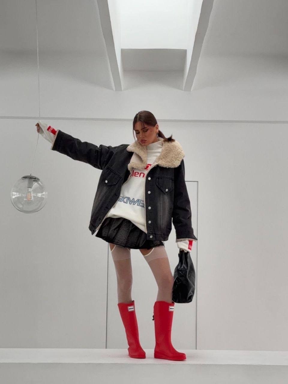 джинсовая зимняя женская куртка,зимняя женская джинсовая куртка с отделкой из искусственного меха,джинсовая куртка с мехом женская,джинсовая куртка,дубленка женская