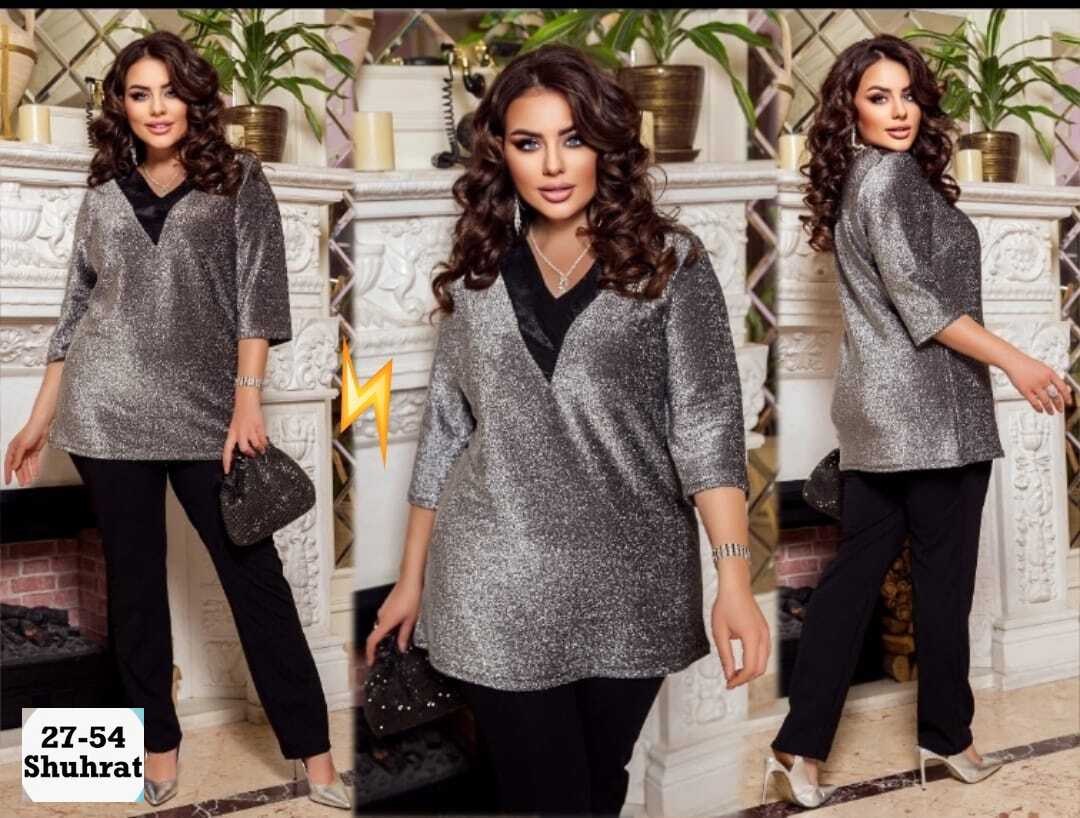 женская блузка ткань люрекс,блузка женская, ткань-люрекс,брючный костюм,блузки из люрекса для полных женщин