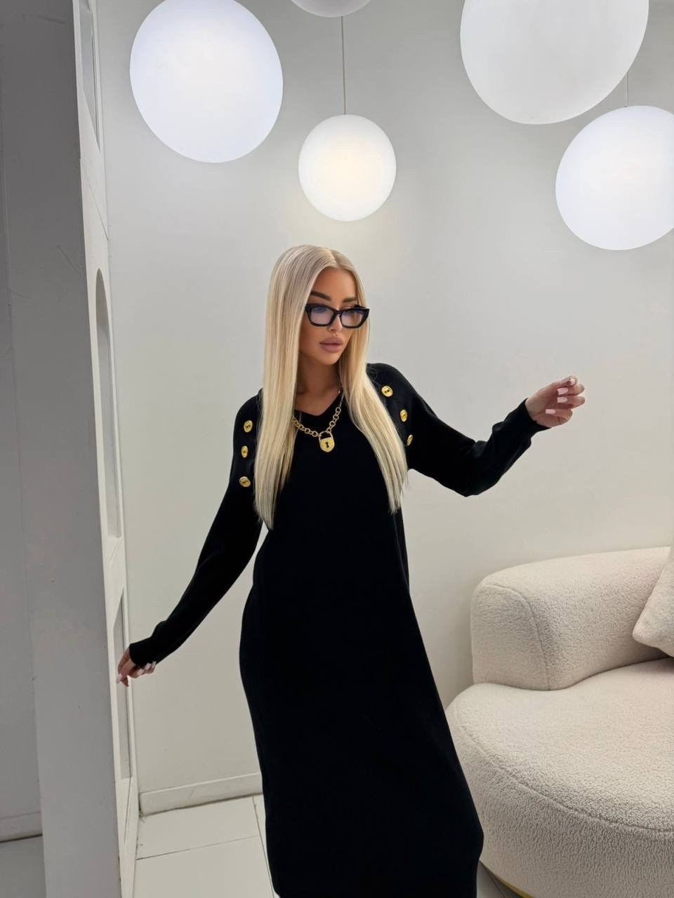 трикотажное платье,платье черное,женское платье,платье,платье вязаное длинное