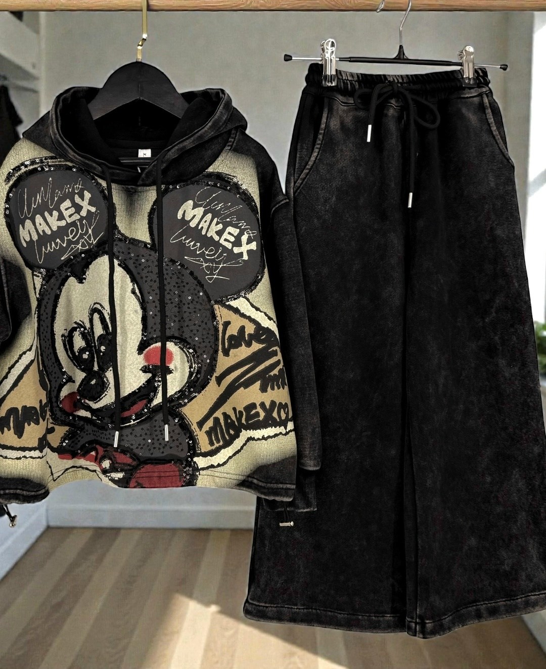 одежда для девочек,свитшот оверсайз,детский свитшот,брюки для девочек,толстовка оверсайз