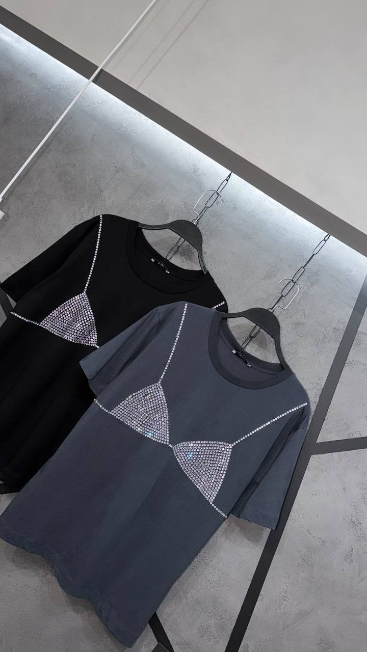 футболка женская оверсайз со стразами,летняя женская футболка со стразами,футболка со стразами,женская футболка со стразами,футболка со стразами оверсайз