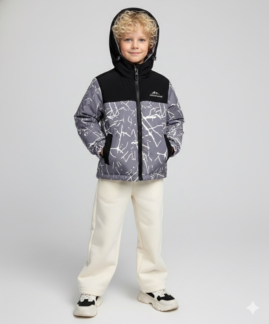 куртка для мальчика зима,куртка для мальчика,куртка для мальчика зимняя,куртка для мальчика зимняя lassie juksu чёрная р 98,куртка зимняя для мальчика playtoday