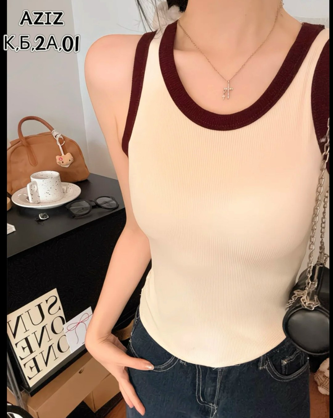 майка женская,женская трикотажная майка,майка женская летняя,трикотажный жилет,топ майка