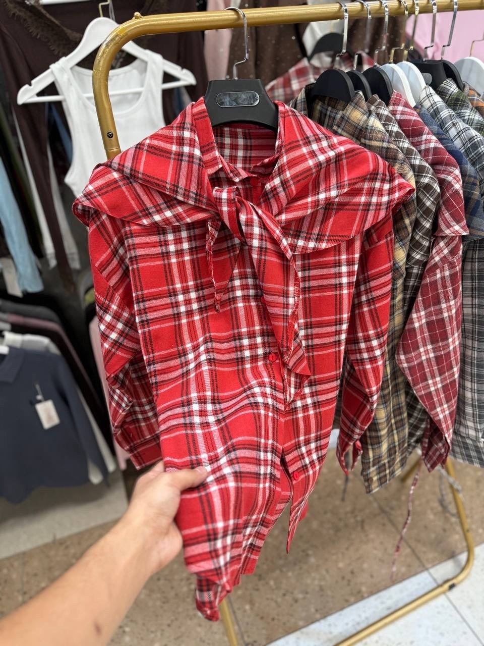 женская рубашка в клетку,женская клетчатая рубашка,повседневная рубашка,клетчатая рубашка,женская рубашка