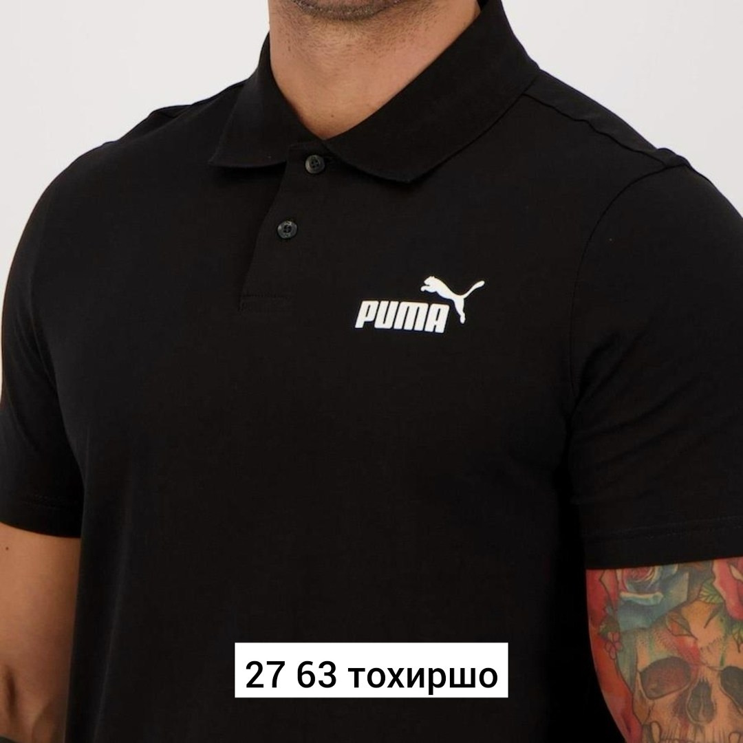 поло пума,футболки поло мужская,мужская рубашка поло с короткими рукавами,мужская мода,мужская рубашка поло