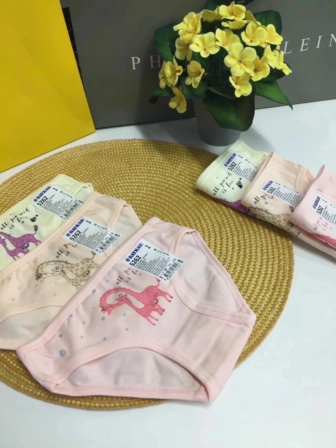 комплект трусов baykar для девочек,трусы для девочек,детские трусы для девочек,трусы для девочек комплект,майка и трусы для девочек