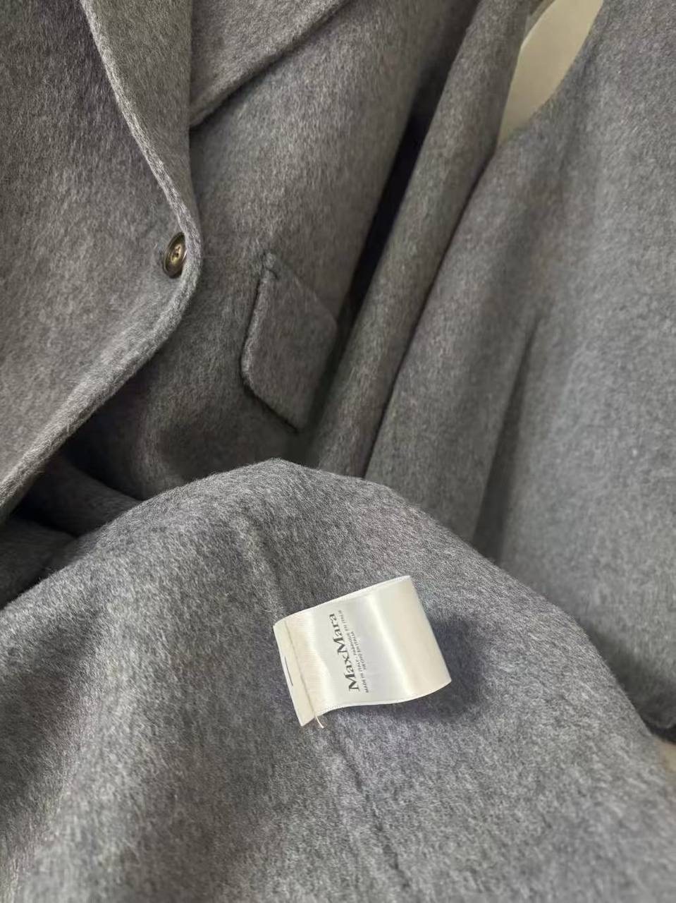 шерстяное пальто,серое двустороннее кашемировое пальто для женщин,модное пальто,lanmrem двустороннее шерстяное пальто для женщин,lanmrem высококачественное двустороннее шерстяное пальто для женщин