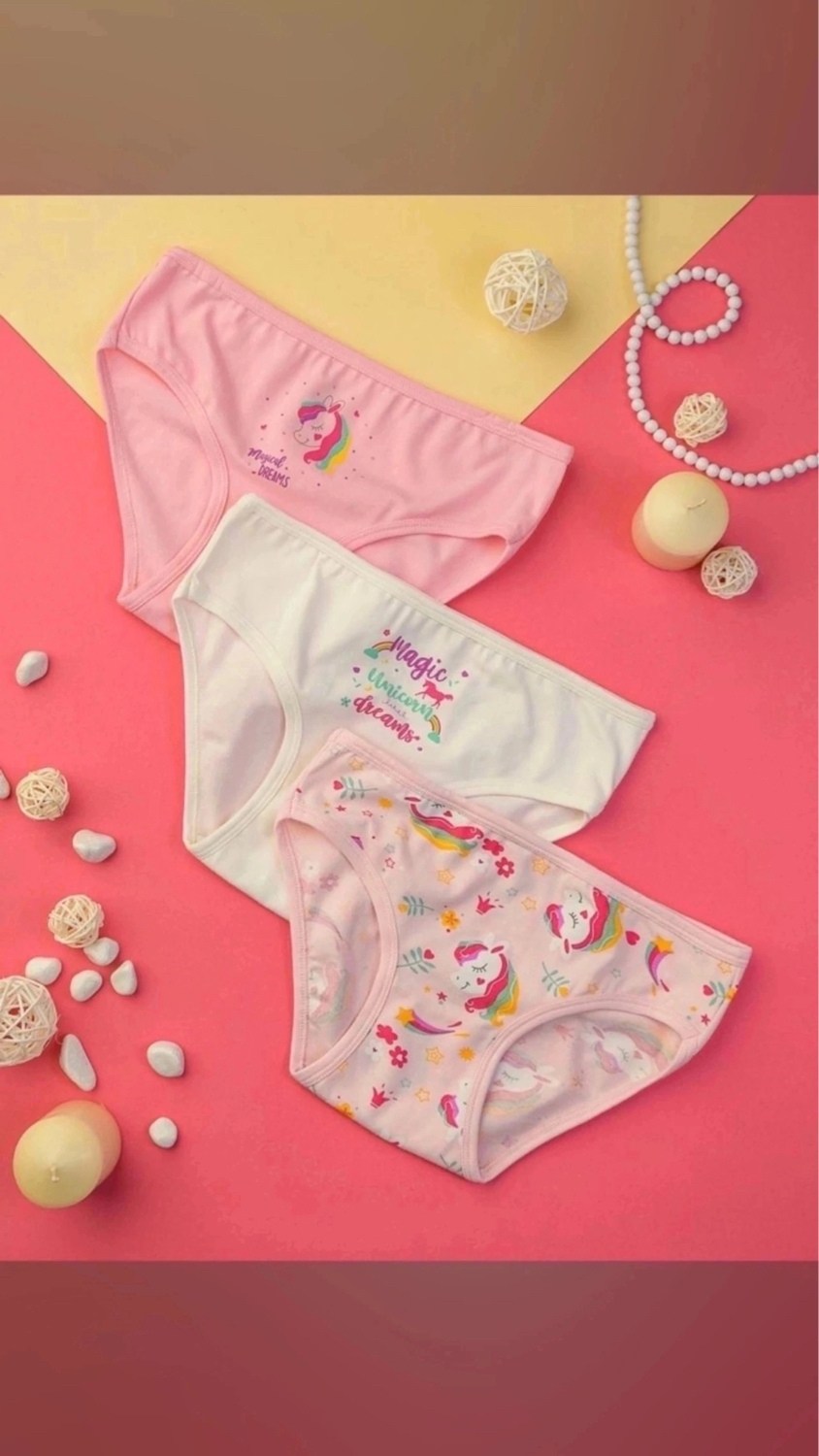 комплект трусов baykar для девочек,трусы для девочек,детские трусы для девочек,трусы для девочек комплект,майка и трусы для девочек