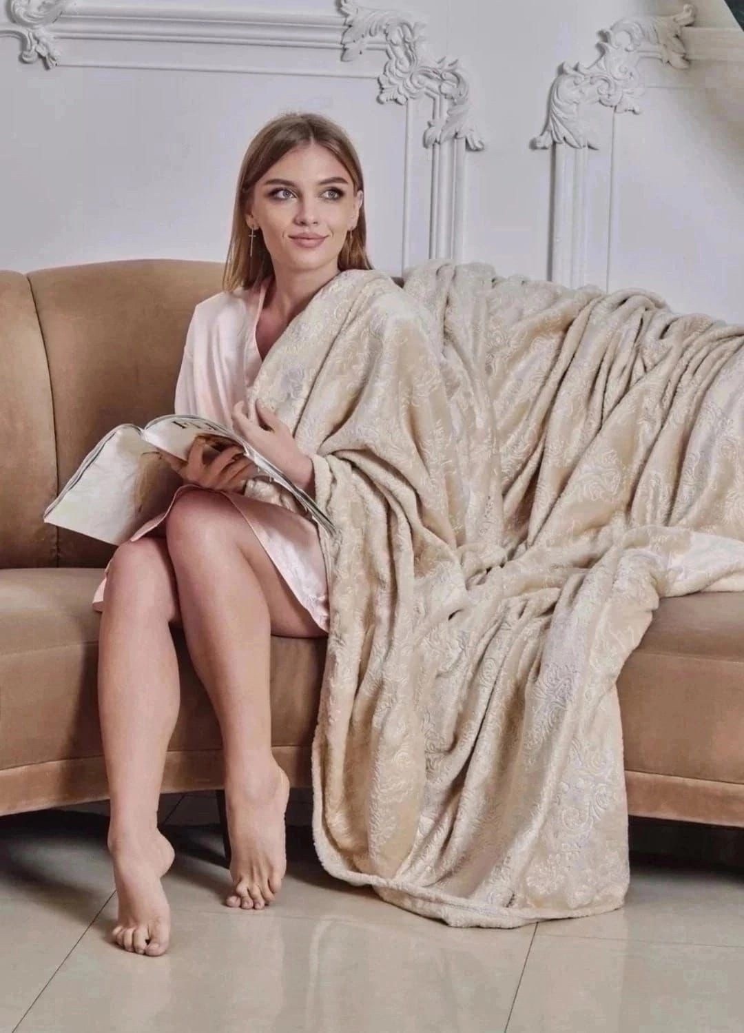 плед 200 х 220,покрывало плед,велсофт плед,покрывало велсофт,плед адель велсофт